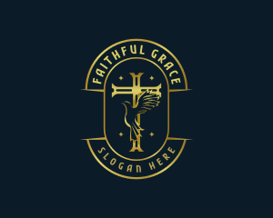 Dove Cross Ministry logo design