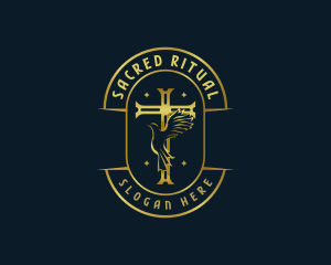 Dove Cross Ministry logo design