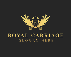 Royal Crown Shield logo design