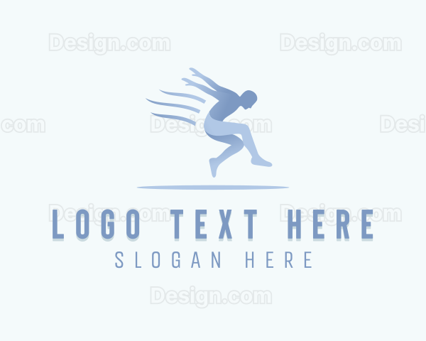 Sports Athlete Man Logo