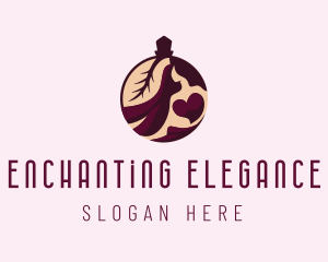 Luxury Lady Perfume logo design