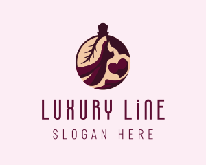 Luxury Lady Perfume logo design