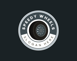 Tire Wheel Vulcanizing logo design