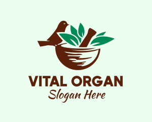 Organic Natural Medicine  logo design