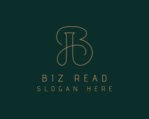 Modern Boutique Letter B  logo design