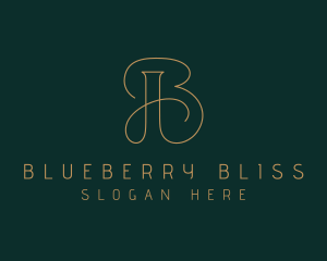 Modern Boutique Letter B  logo design