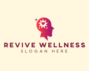 Mental Health Wellness logo design