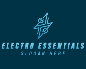 Electricity Electric Plug logo