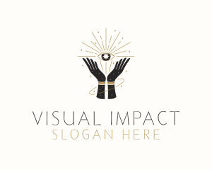 Mystical Visual Eye logo design