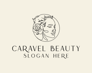 Beauty Spa Woman logo design