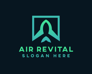 Aircraft Aviation Airport logo design