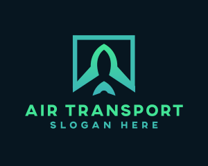 Aircraft Aviation Airport logo design