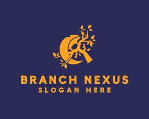Crescent Chameleon Branch logo