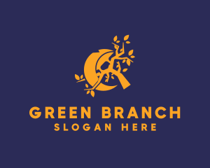 Crescent Chameleon Branch logo