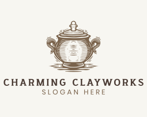 Handmade Pottery Crafting  logo