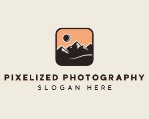 Travel Valley Photograph logo design