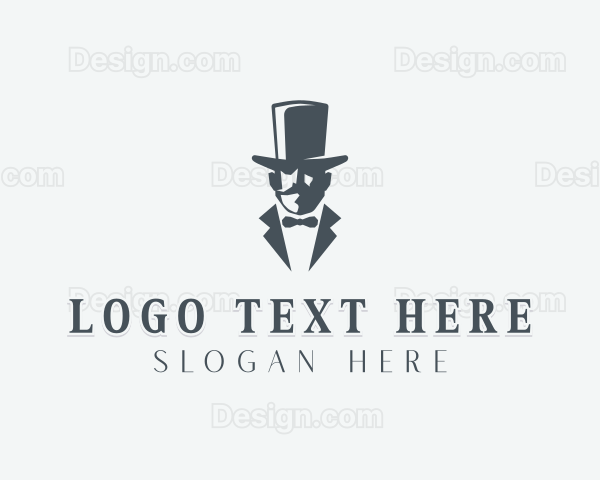 Gentleman Tailoring Stylist Logo