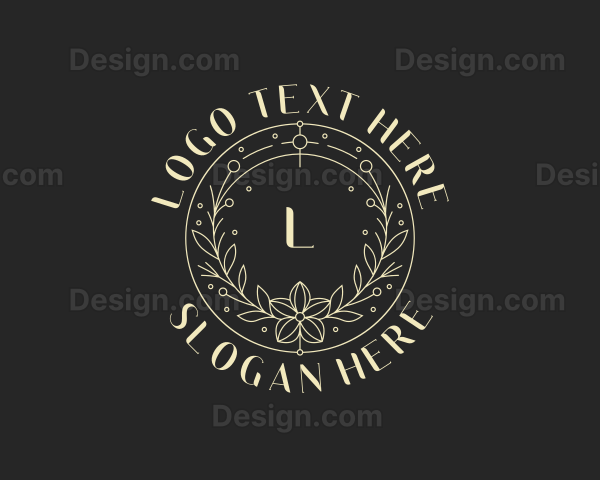 Floral Boutique Eco Logo