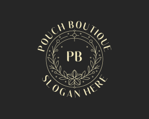 Floral Boutique Eco logo design