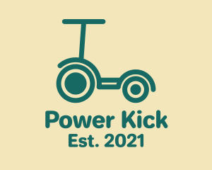 Green Kick Scooter  logo