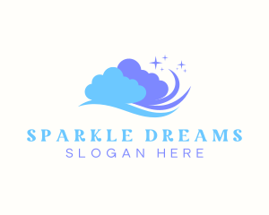 Windy Cloud Sparkle logo