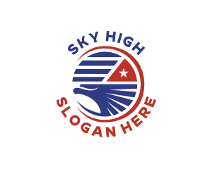 United States Eagle Flag logo