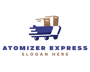 Delivery Package Express logo design