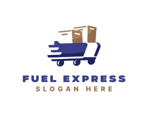 Delivery Package Express logo design