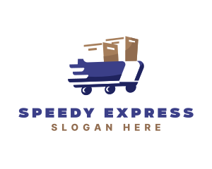 Delivery Package Express logo design