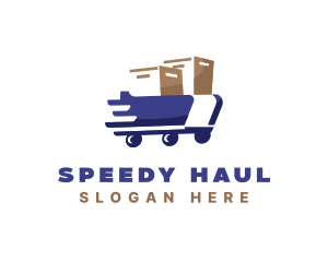 Delivery Package Express logo design