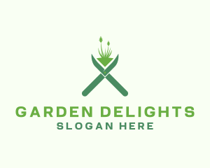 Garden Scissor Landscaping logo design