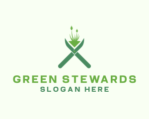 Garden Scissor Landscaping logo design