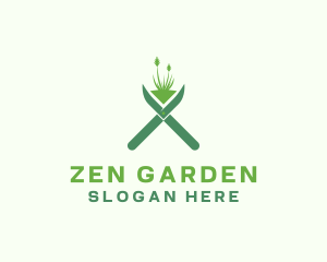 Garden Scissor Landscaping logo design