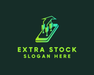 Digital Stocks Mobile logo design