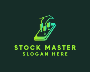 Digital Stocks Mobile logo design