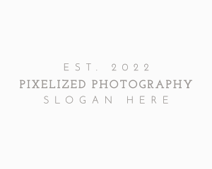 Elegant Fashion Photographer logo design