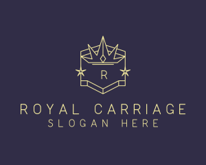 Royalty Crown Monarch logo design