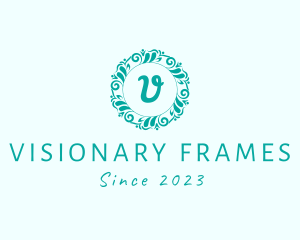 Round Victorian Frame logo design