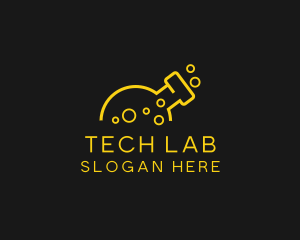 Chemical Flask Lab logo design