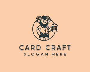 Beer Sheep Gastropub logo design