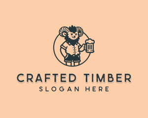 Beer Sheep Gastropub logo design