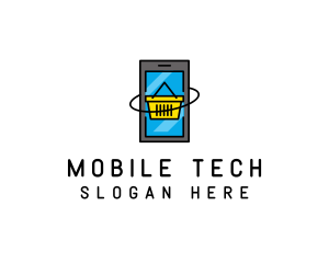 Online Mobile Basket logo