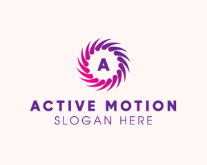 Spa Swirl Motion  logo design