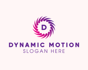 Spa Swirl Motion  logo design