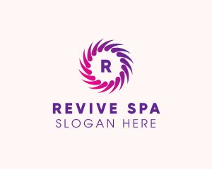 Spa Swirl Motion  logo design