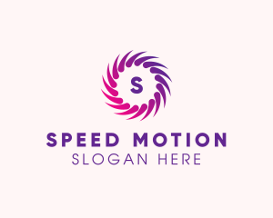 Spa Swirl Motion  logo design