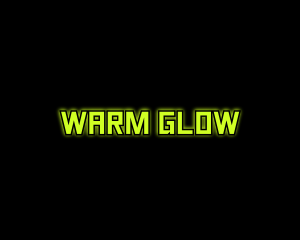 Tech Computer Glow logo design