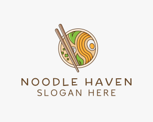 Ramen Noodle Restaurant logo design