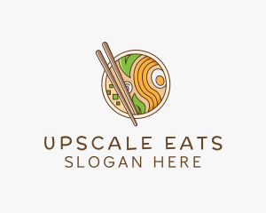 Ramen Noodle Restaurant logo design