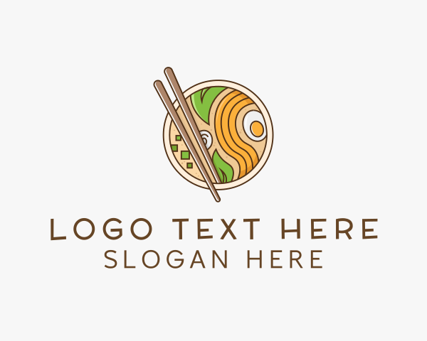 Vegetarian logo example 2